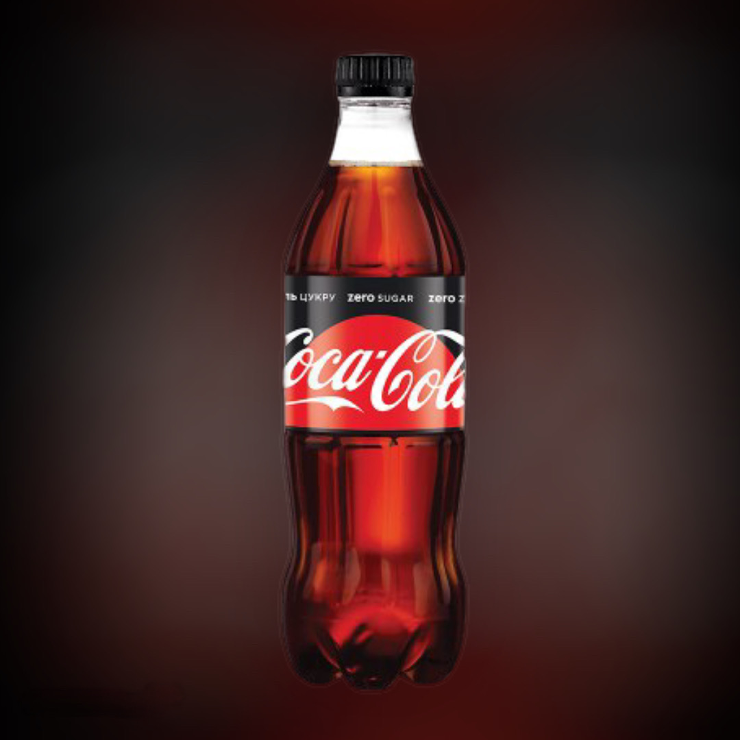 Безалкогольный напиток Coca-Cola Zero 0,5 л