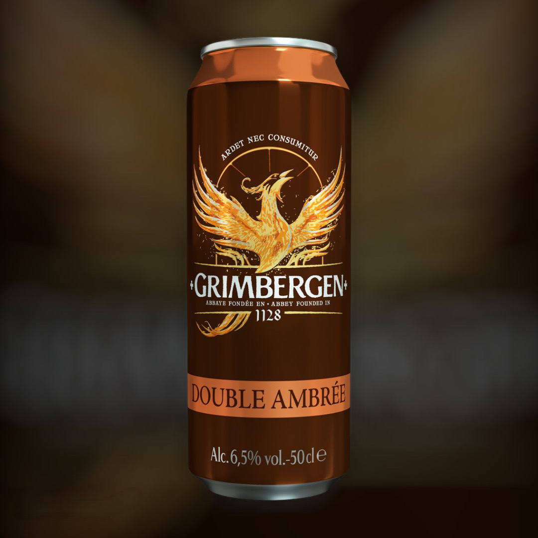 Доставка пива Grimbergen Double Ambree ночью в Киеве