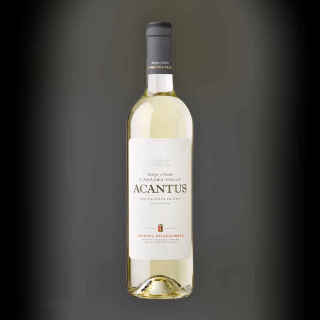 Вино Acantus Sauvignon Blanc белое сухое 11,5% Испания 0,75 л