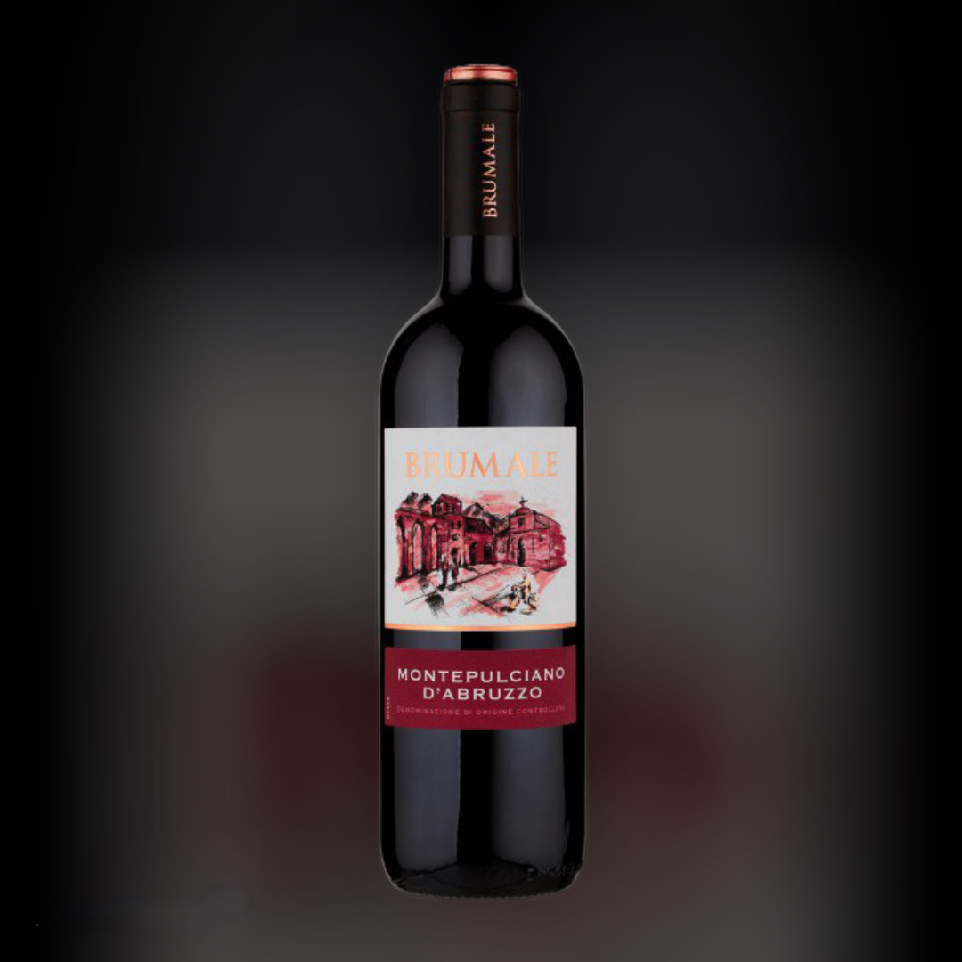 Вино Brumale Монтепульчано дАбруццо красное сухое 13% Италия 0,75 л