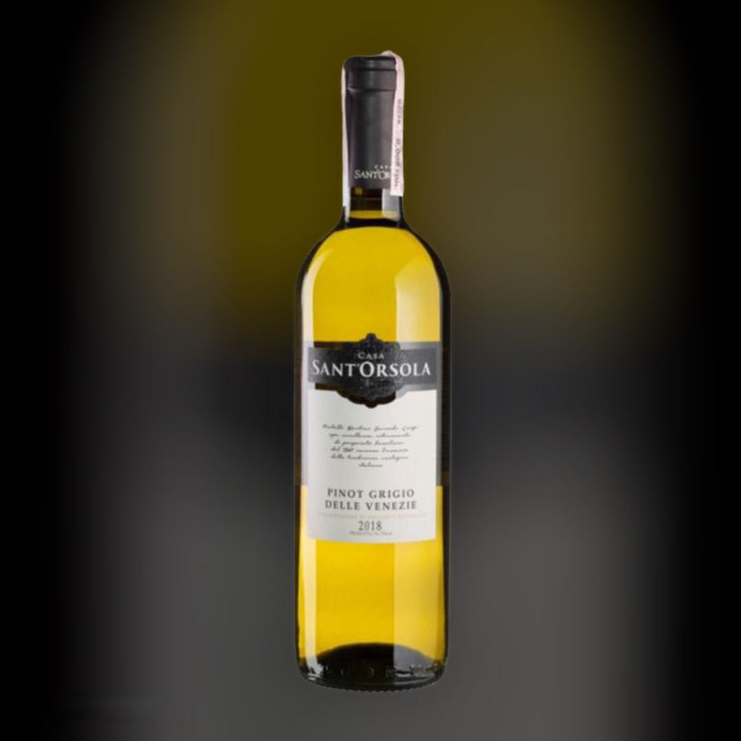Вино Sant’Orsola Pinot Grigio белое сухое 11% Италия 0,75