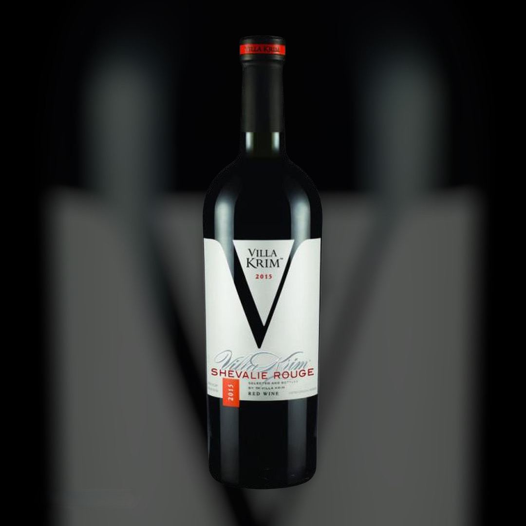 Вино Villa Krim Шевалье Руж красное полусладкое 13% Украина 0,75 л