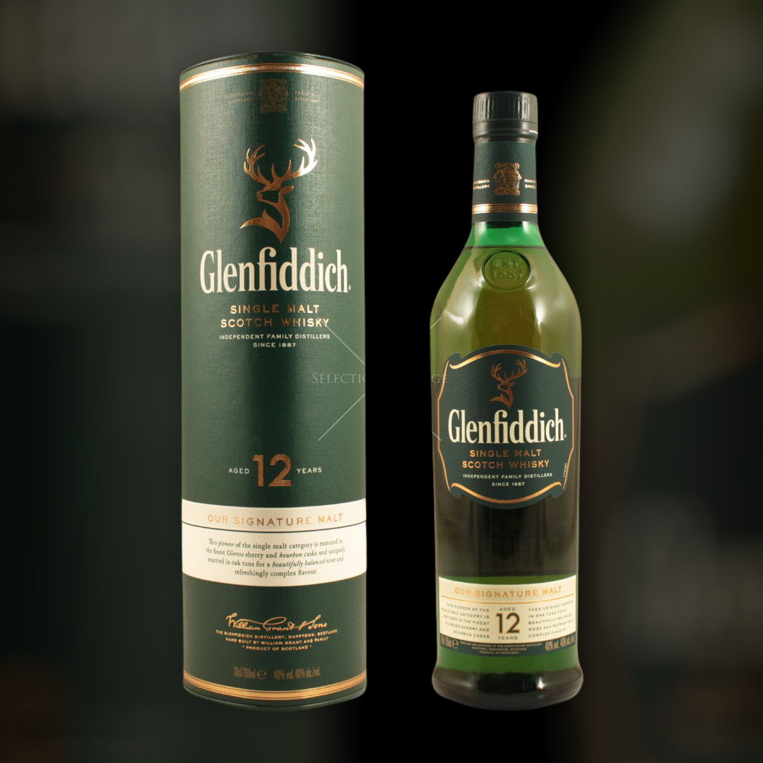 Виски Glenfiddich 12 лет выдержки 40% 0,7 л