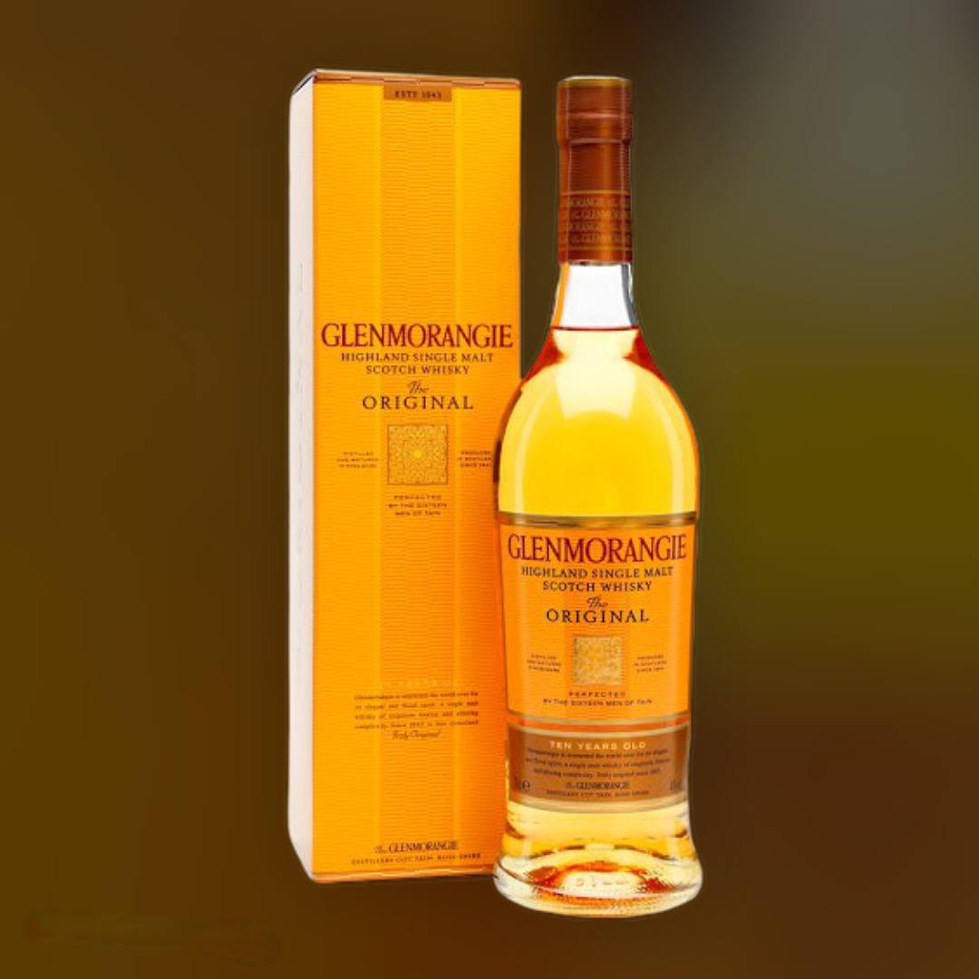 Виски односолодовый Glenmorangie Original 10 лет выдержки 40% в подарочной упаковке 0,7 л