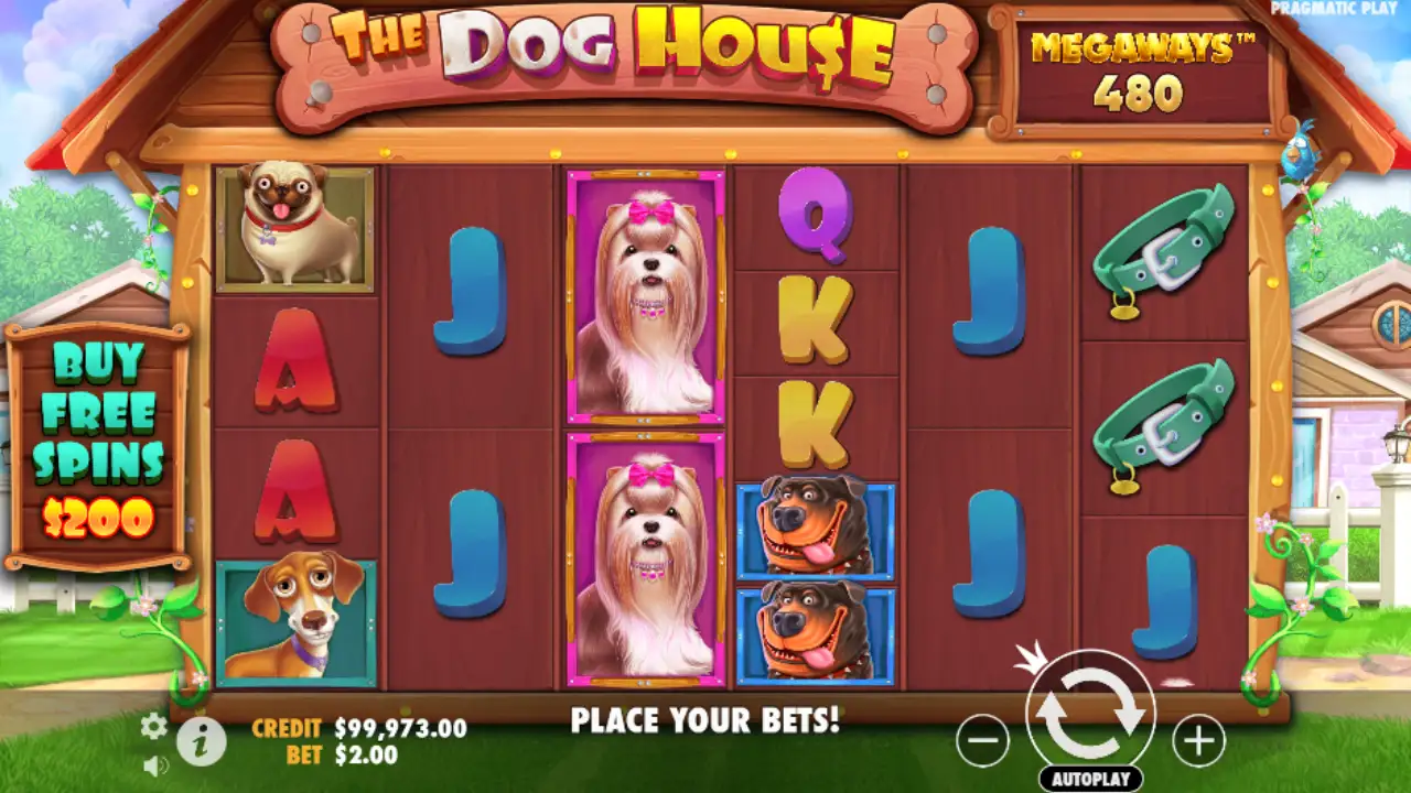 slot the dog house megaways