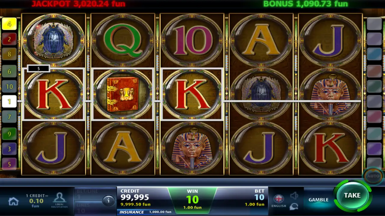 slot book of winners